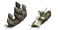 Корабль NPC в игре SeaFight: Los Renegardos