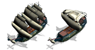 Корабль NPC в игре SeaFight: Tortuga Gang
