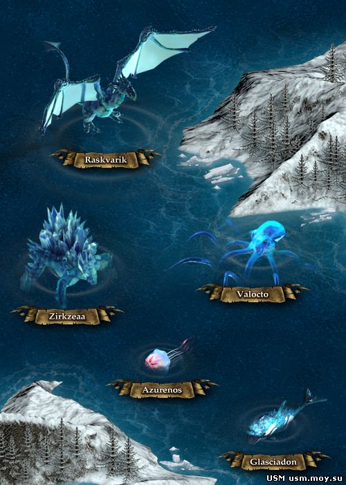 картинки монстров игры seafight