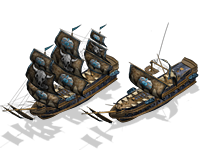 пиратский корабль в игре seafight